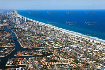 Aerial Photo Mermaid Waters QLD Aerial Photography