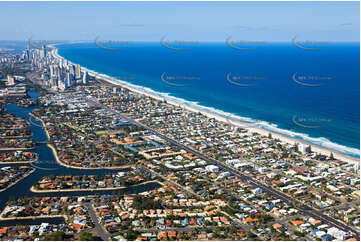 Aerial Photo Mermaid Waters QLD Aerial Photography