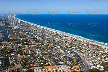 Aerial Photo Mermaid Waters QLD Aerial Photography