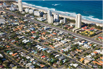 Aerial Photo Burleigh Heads QLD Aerial Photography