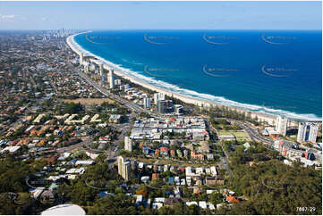 Aerial Photo Burleigh Heads QLD Aerial Photography