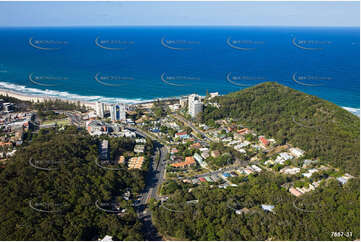 Aerial Photo Burleigh Heads QLD Aerial Photography