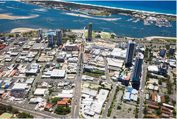 Aerial Photo Southport QLD Aerial Photography