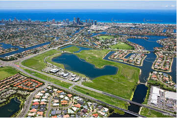 Aerial Photo Mermaid Waters QLD Aerial Photography