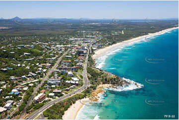 Aerial Photo Coolum Beach QLD Aerial Photography