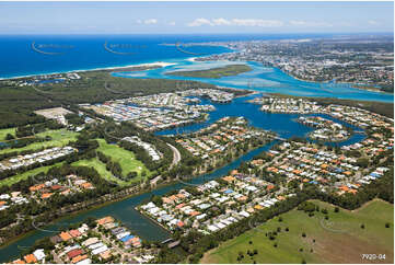 Aerial Photo Twin Waters QLD Aerial Photography