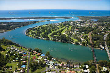 Aerial Photo Urunga NSW Aerial Photography