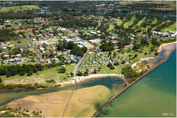 Aerial Photo Urunga NSW Aerial Photography