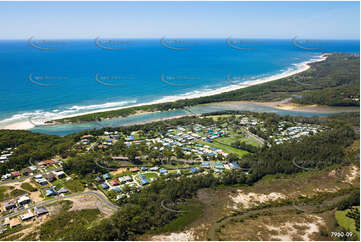 Aerial Photo Valla Beach NSW Aerial Photography