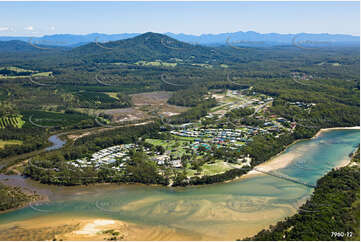 Aerial Photo Valla Beach NSW Aerial Photography