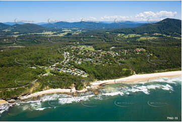 Aerial Photo Valla Beach NSW Aerial Photography