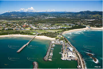 Aerial Photo Coffs Harbour Jetty NSW Aerial Photography