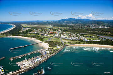 Aerial Photo Coffs Harbour Jetty NSW Aerial Photography