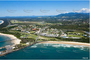 Aerial Photo Coffs Harbour Jetty NSW Aerial Photography