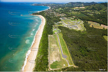 Aerial Photo Sapphire Beach NSW Aerial Photography