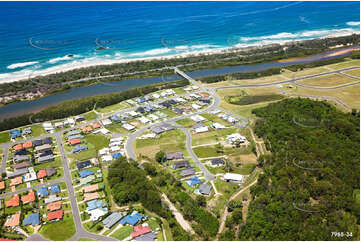 Aerial Photo Pottsville NSW Aerial Photography