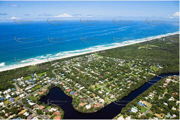 Aerial Photo South Golden Beach Aerial Photography
