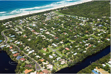 Aerial Photo South Golden Beach Aerial Photography
