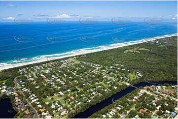 Aerial Photo South Golden Beach Aerial Photography
