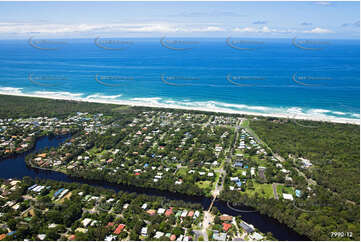 Aerial Photo South Golden Beach Aerial Photography