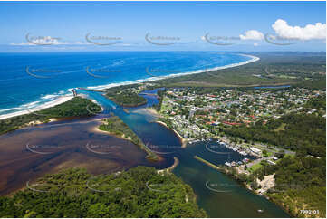 Aerial Photo Brunswick Heads NSW Aerial Photography