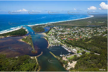 Aerial Photo Brunswick Heads NSW Aerial Photography