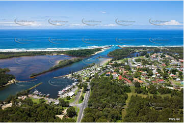 Aerial Photo Brunswick Heads NSW Aerial Photography