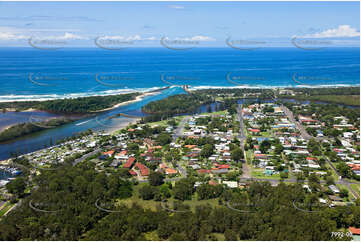 Aerial Photo Brunswick Heads NSW Aerial Photography