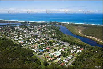 Aerial Photo Brunswick Heads NSW Aerial Photography