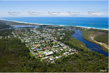 Aerial Photo Brunswick Heads NSW Aerial Photography