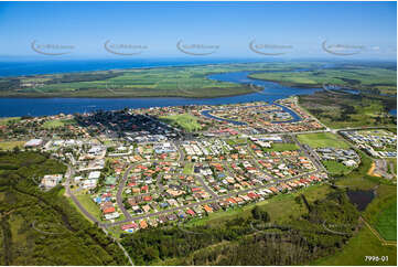 Aerial Photo Ballina West NSW Aerial Photography