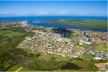 Aerial Photo Ballina West NSW Aerial Photography