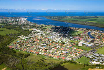 Aerial Photo Ballina West NSW Aerial Photography