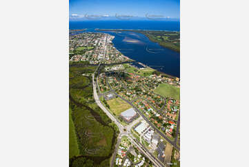 Aerial Photo Ballina West NSW Aerial Photography