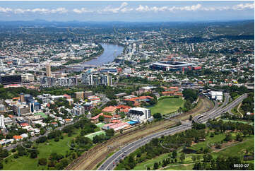 Aerial Photo Spring Hill QLD Aerial Photography