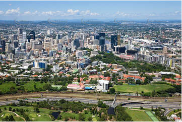 Aerial Photo Spring Hill QLD Aerial Photography