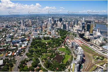 Aerial Photo Brisbane CBD QLD Aerial Photography