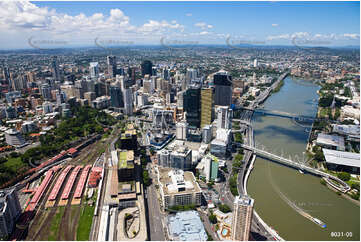 Aerial Photo Brisbane CBD QLD Aerial Photography