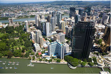 Aerial Photo Brisbane CBD QLD Aerial Photography