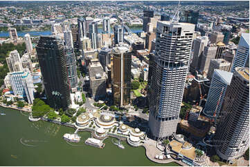 Aerial Photo Brisbane CBD QLD Aerial Photography