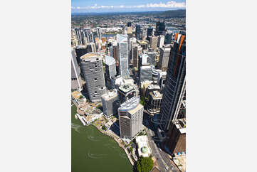 Aerial Photo Brisbane CBD QLD Aerial Photography