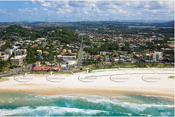 Aerial Photo Kirra QLD Aerial Photography