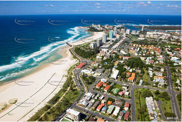 Aerial Photo Kirra QLD Aerial Photography