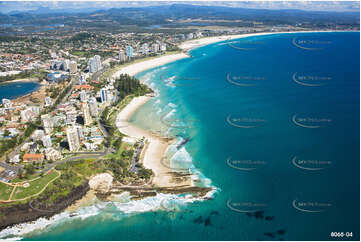 Aerial Photo Coolangatta QLD Aerial Photography