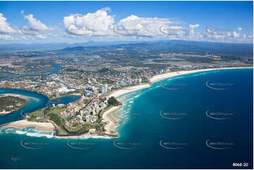 Aerial Photo Coolangatta QLD Aerial Photography