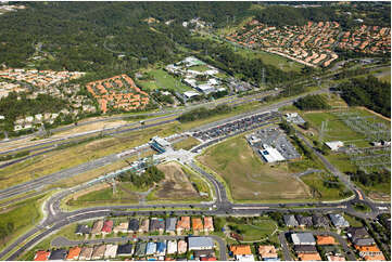 Aerial Photo Varsity Lakes QLD Aerial Photography