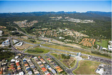 Aerial Photo Varsity Lakes QLD Aerial Photography