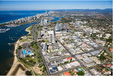 Aerial Photo Southport QLD Aerial Photography