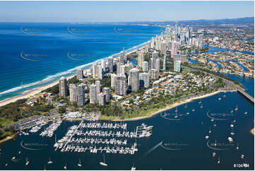 Aerial Photo Main Beach QLD Aerial Photography