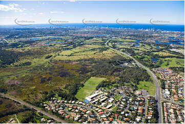 Aerial Photo Carrara QLD Aerial Photography